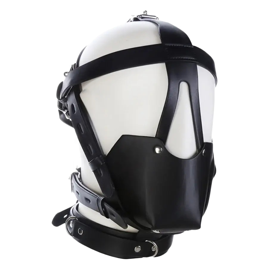 maski-suupallo BDSM maski suupallolla