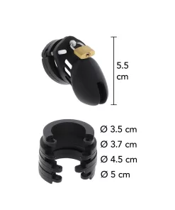 Chastity Cock Cage Silicone Small