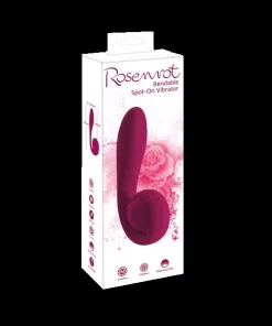 Bendable Spot-on Vibrator - Rosenrot
