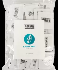 Kondomi säästöpakkaus - Extra Feel Sekura, 100 kpl