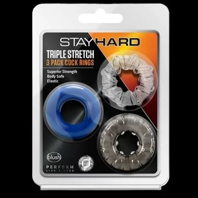 Triple Stretch 3-Pakkaus – Stay Hard