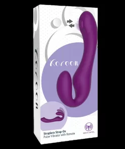 Strapless Strap-On Pulse Vibrator