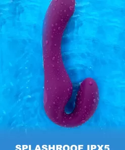 Strapless Strap-On Pulse Vibrator